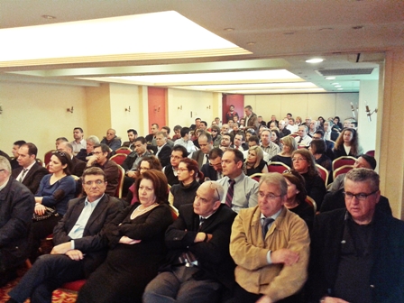 Πολυπληθής η συγκέντρωση της ΔΗ.ΣΥ.Ε. στην Αθήνα